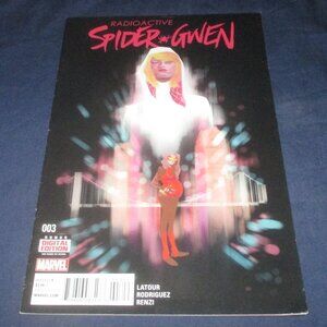 Radioactive Spider-Gwen #003 Robbi Rodriguez Cover B (Marvel Comics, 2015)